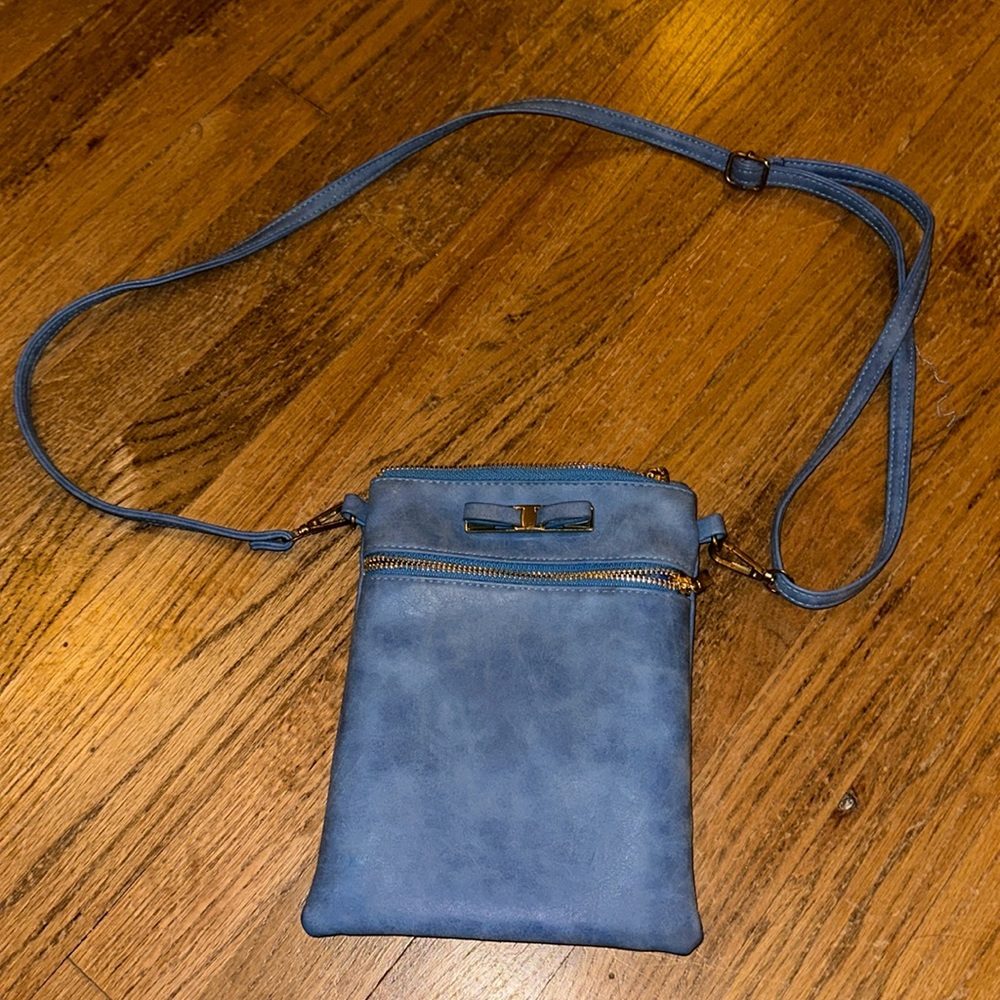 Blue purse